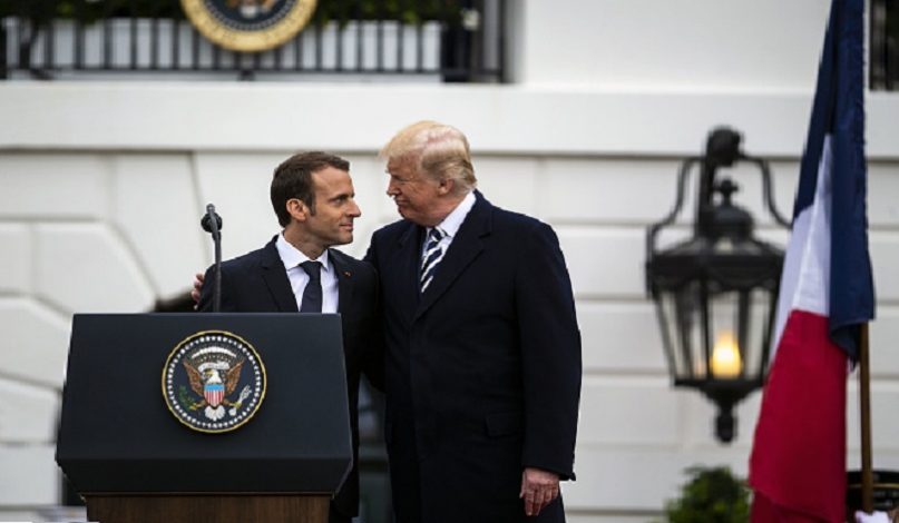 Macron trifft Trump