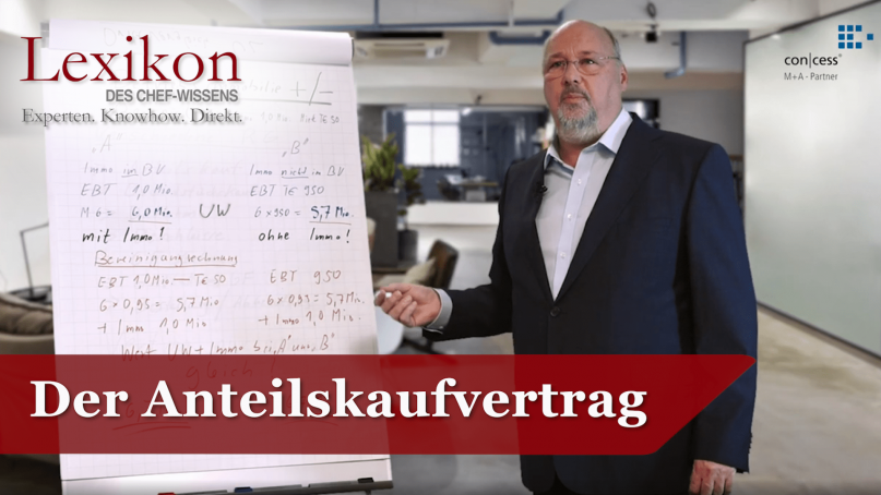 Der Anteilskaufvertrag