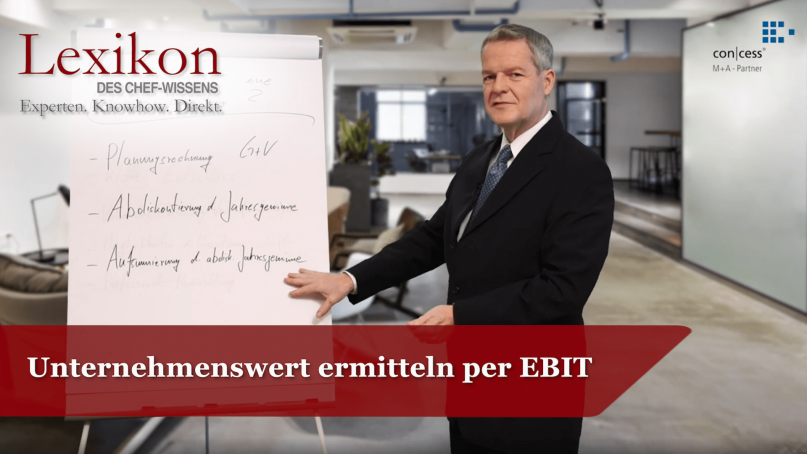 Unternehmenswert ermitteln per EBIT